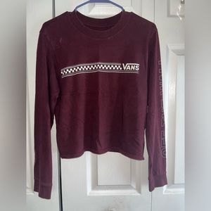 Vans long sleeve shirt small